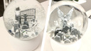 Сибирячка из Музея смерти делает мрачные снежные шары за 3 тысячи рублей: внутри кладбища и ангелы