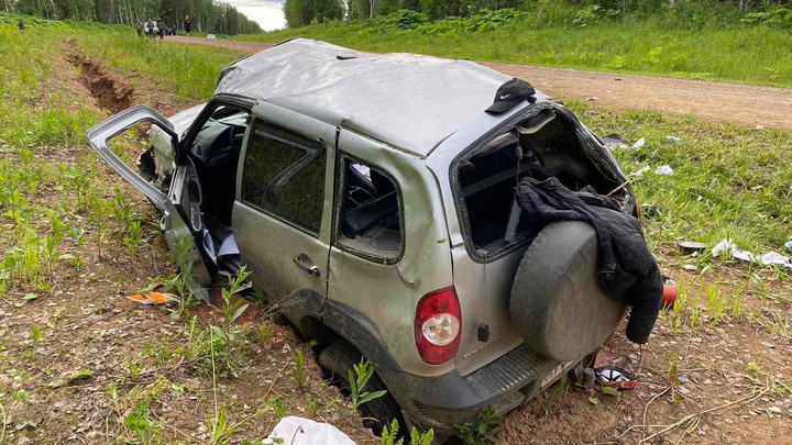 Водитель превысил скорость: в аварии в Прикамье погиб человек, еще двое пострадали