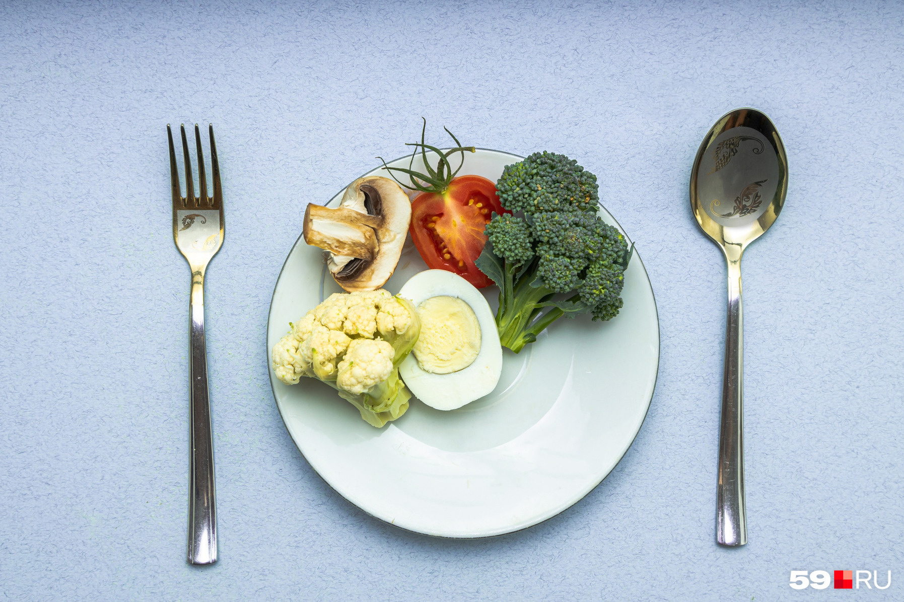 Яйцо и овощи — ингредиенты диеты «Магги»