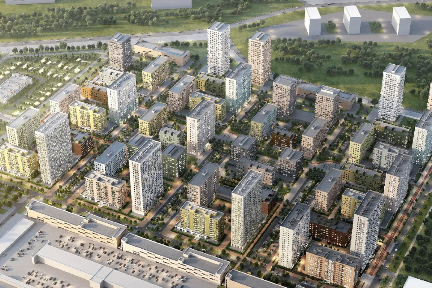 Квартал будет очень большой Квартал будет очень большой