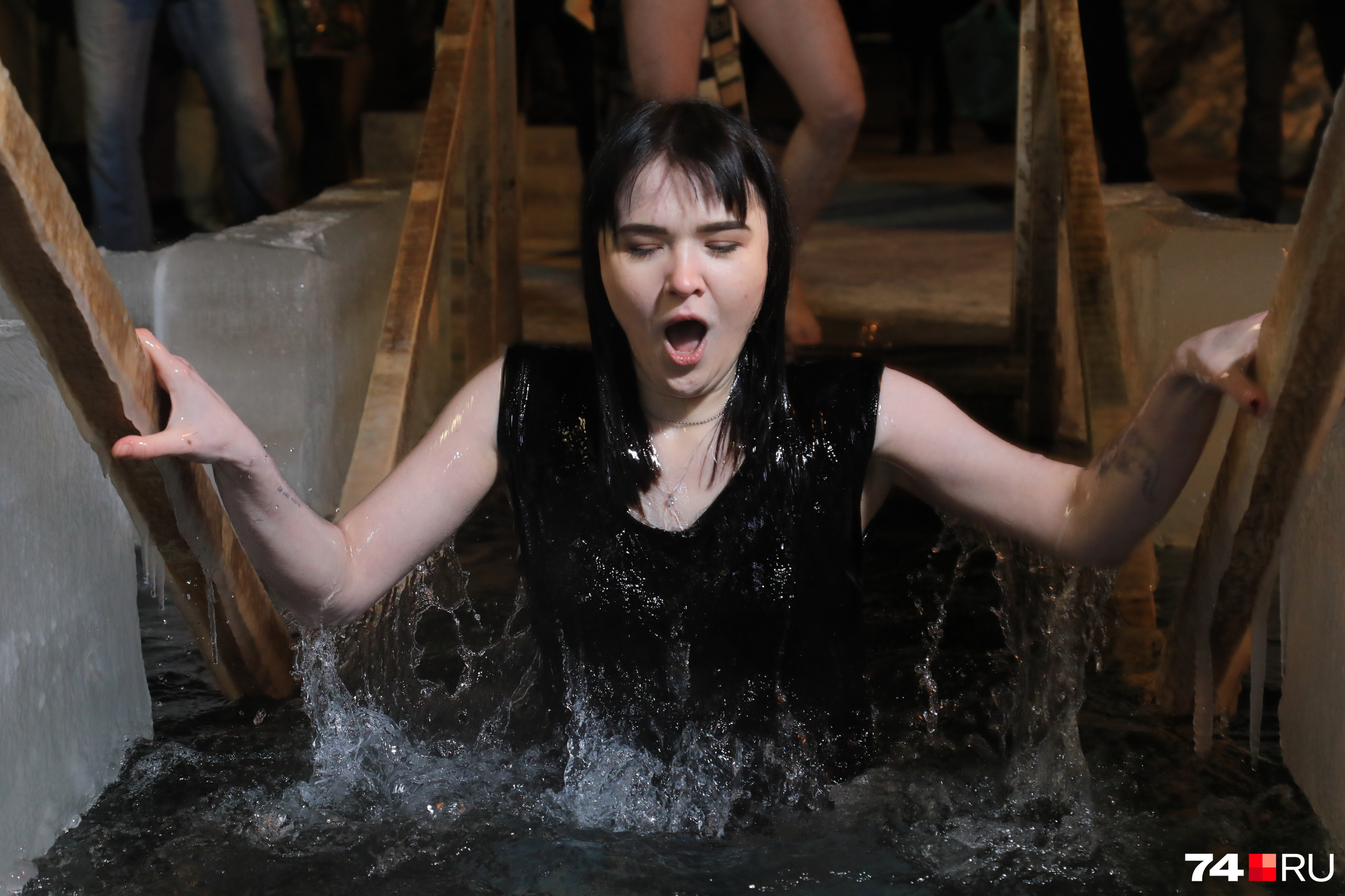 Юлия в первый раз пришла к иордани на Крещение