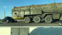 Массовое ДТП с участием военного автомобиля и «Порше-Кайена» произошло на трассе Барнаул — Новосибирск