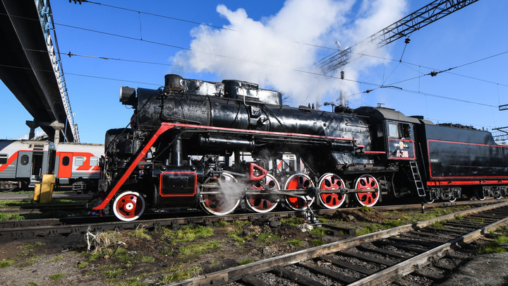 Старинный паровоз прибудет в Кемерово на празднование Дня железнодорожника