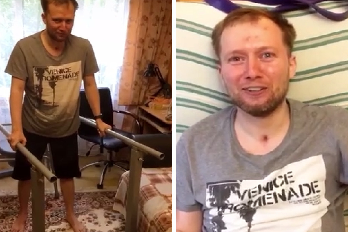 Валентин Котляров не может самостоятельно ходить и нормально говорить после случившегося с ним в «Ё-баре»