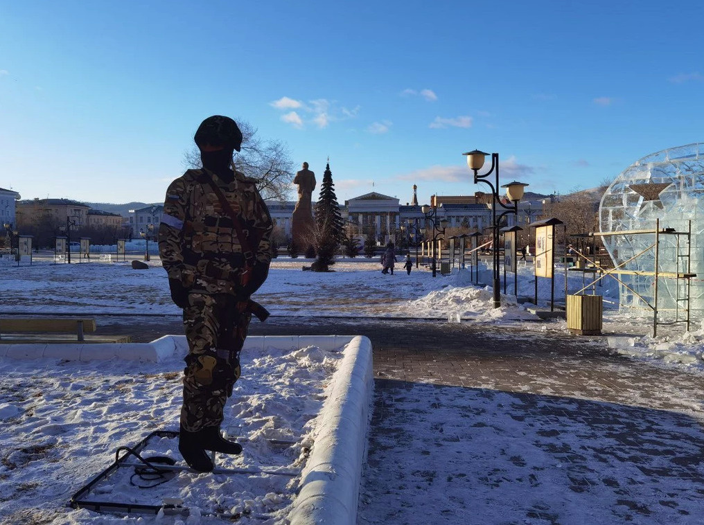 Фигуры в виде военных установят в Чите для украшения города