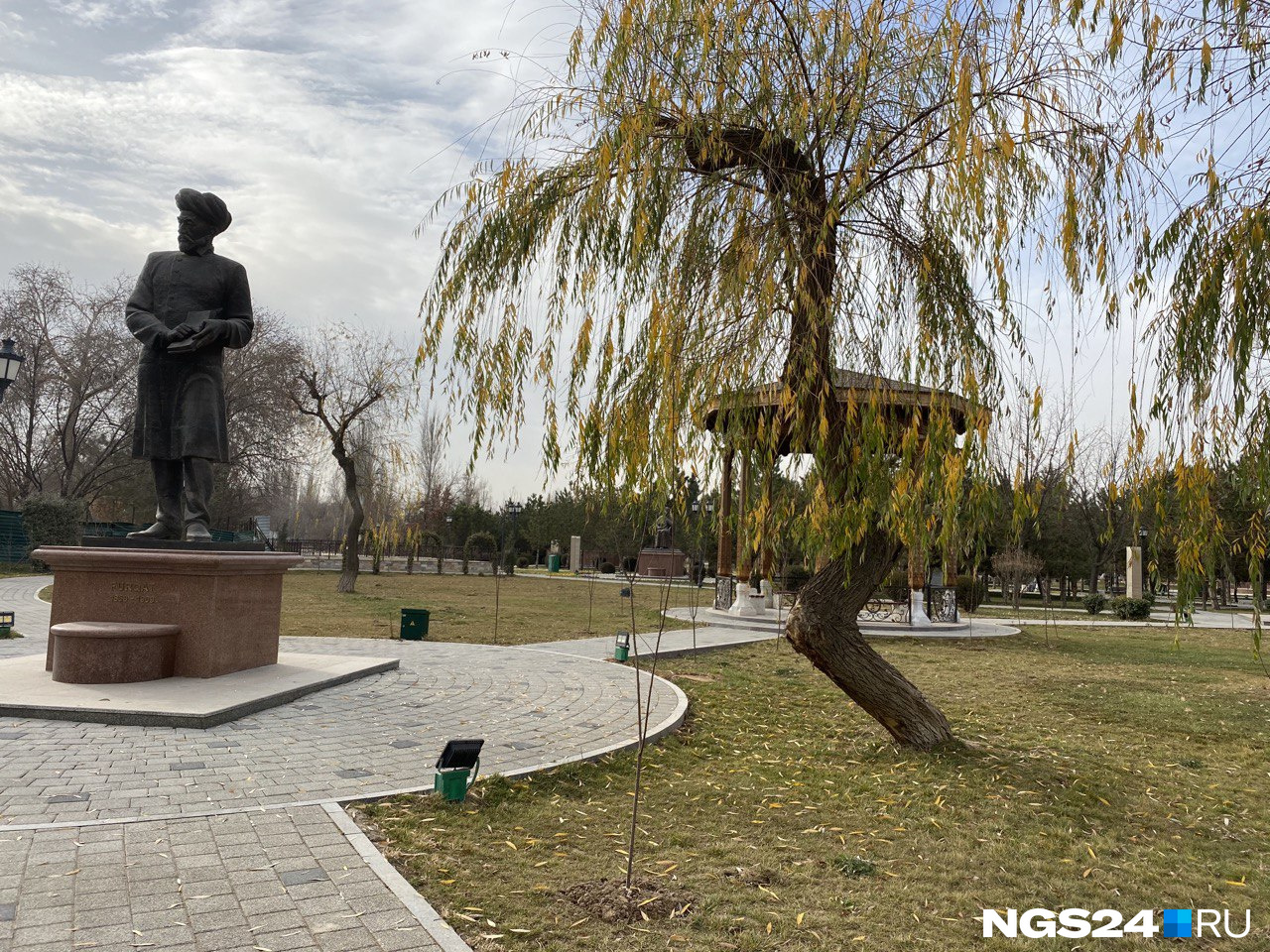 Ташкент, по словам Евгении, более зеленый, чем Красноярск