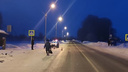 Пешеход решил перебежать дорогу по переходу и погиб под колесами «Мазды» на новосибирской трассе