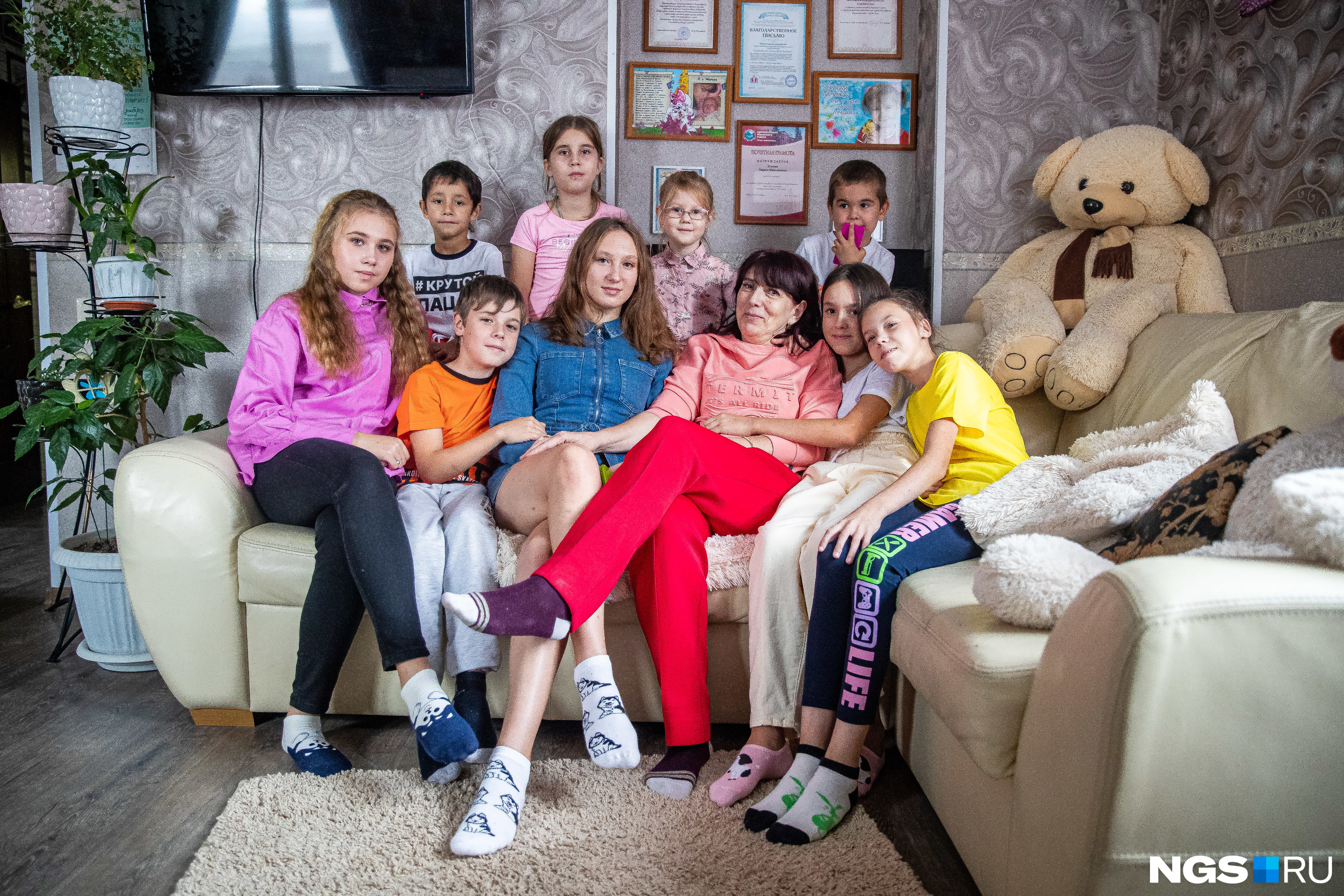 Скоро семья пополнится еще двумя детьми из Луганска