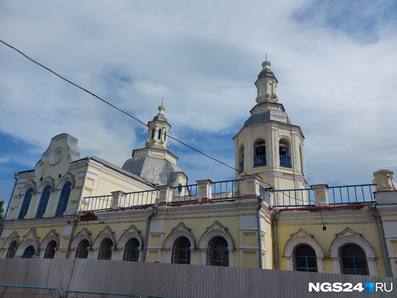 Спасский собор считается главной церковью Минусинска