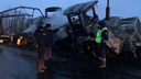 Сгорели заживо? В Самарской области водители грузовиков погибли в ДТП