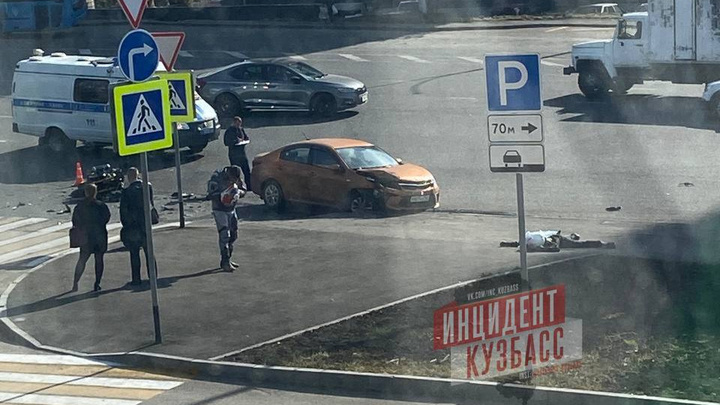 В Кемерове произошло смертельное ДТП с мотоциклистом: подробности от ГИБДД