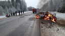 Под Емецком столкнулись два автомобиля. Один пассажир погиб