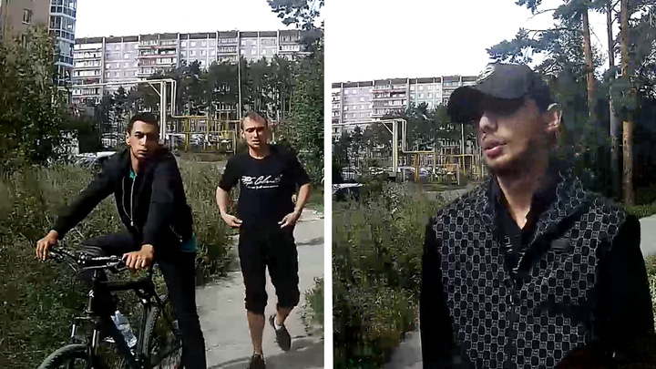 «Замок срезали болгаркой». На Уктусе банда южан украла дорогой велосипед из подъезда: видео