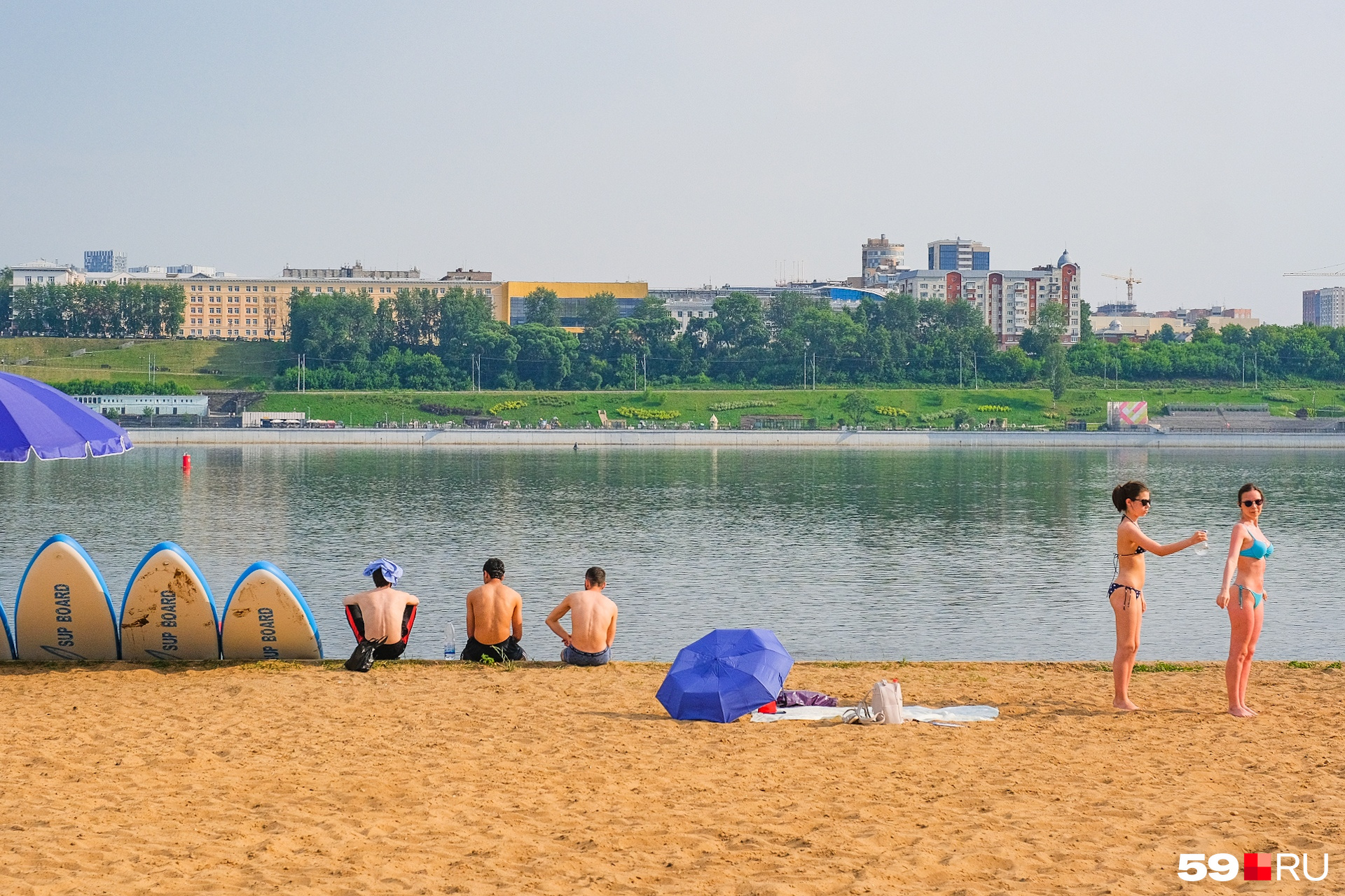 Где купаются москвичи летом