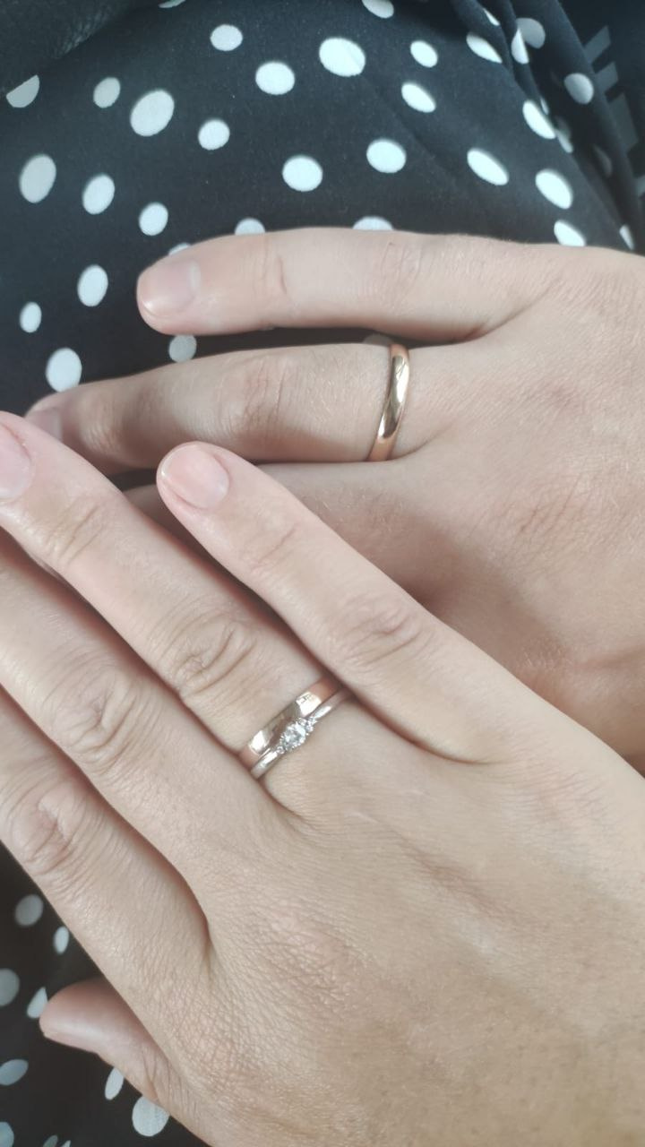 К счастью, со второго подхода Андрея и Викторию поженили. Совет да любовь!