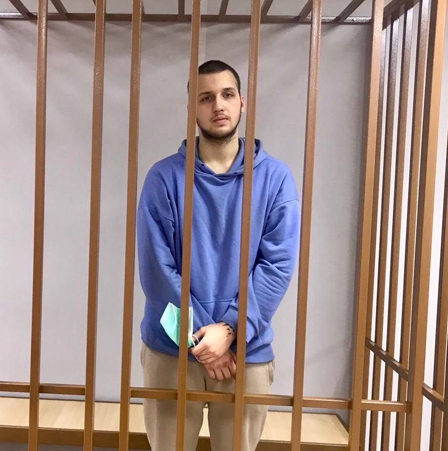 Владимир Екимов в зале суда