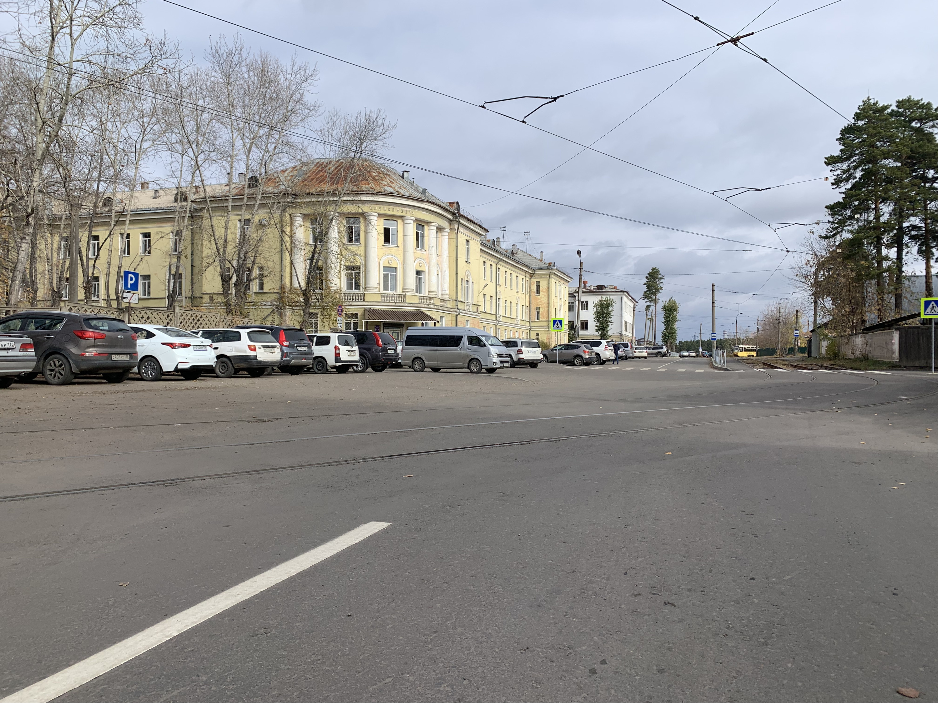 Автомобильная дорога по улице Чапаева