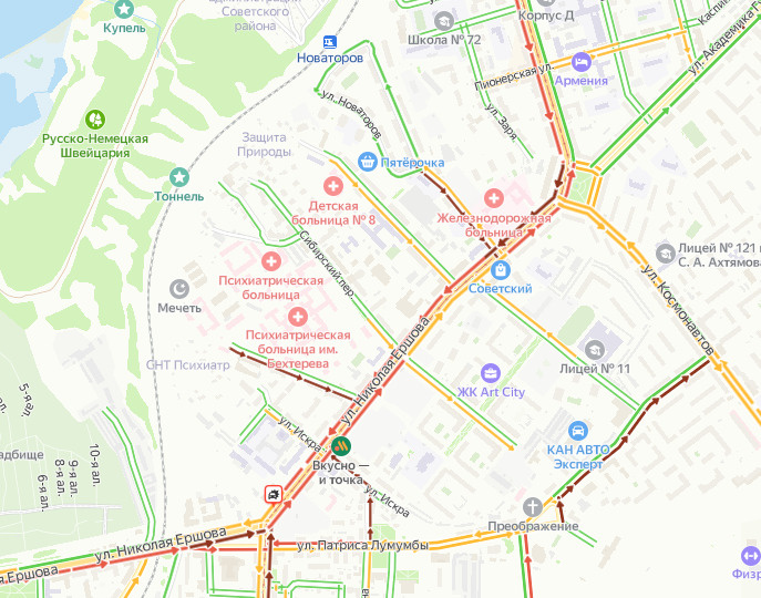 Пушкинская карта екатеринбурга куда сходить