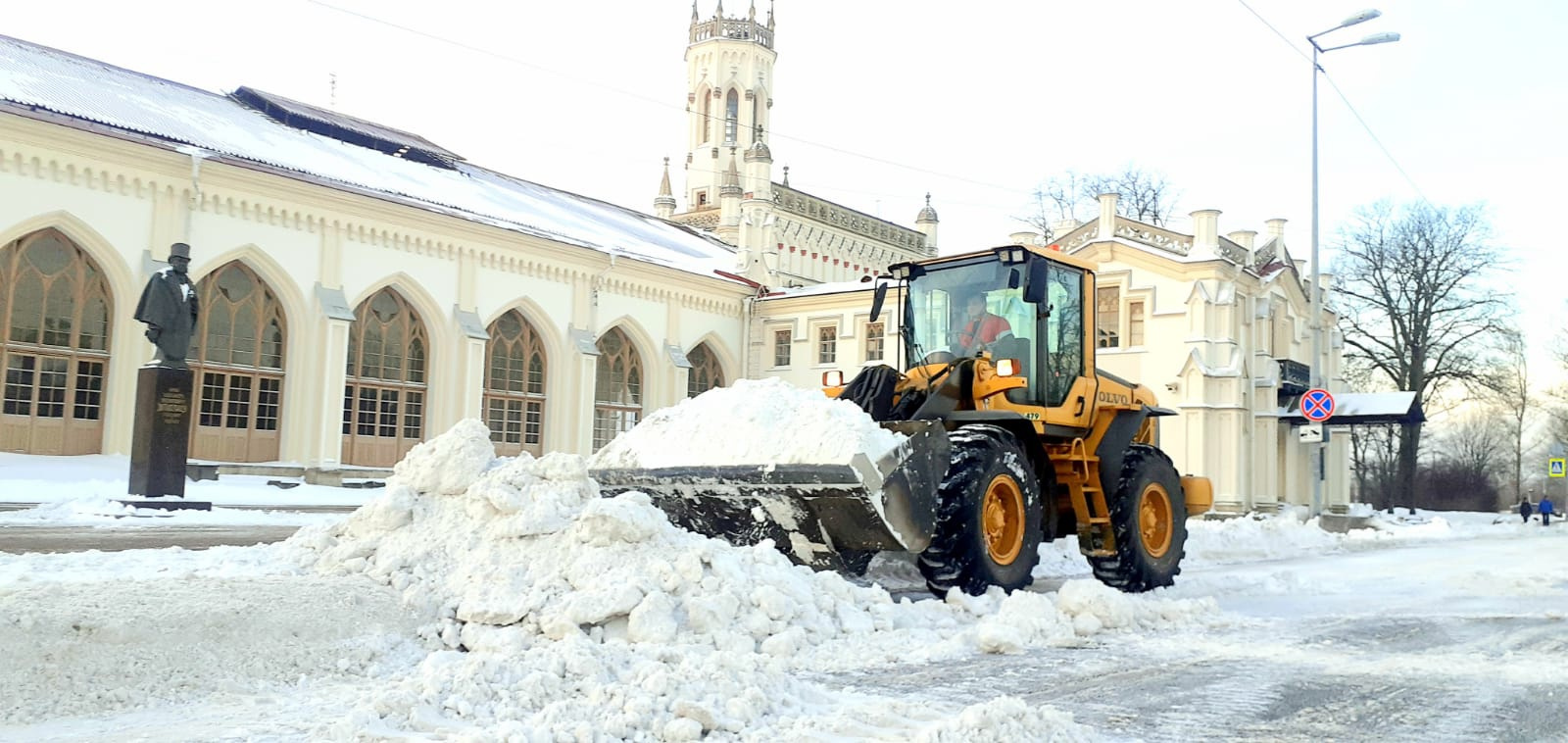 санкт петербург уборка снега