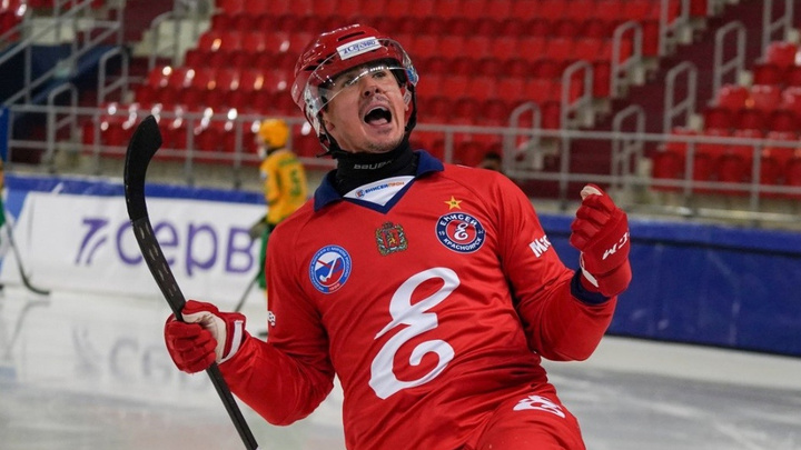 «Енисей» вышел в финал Кубка России по хоккею с мячом