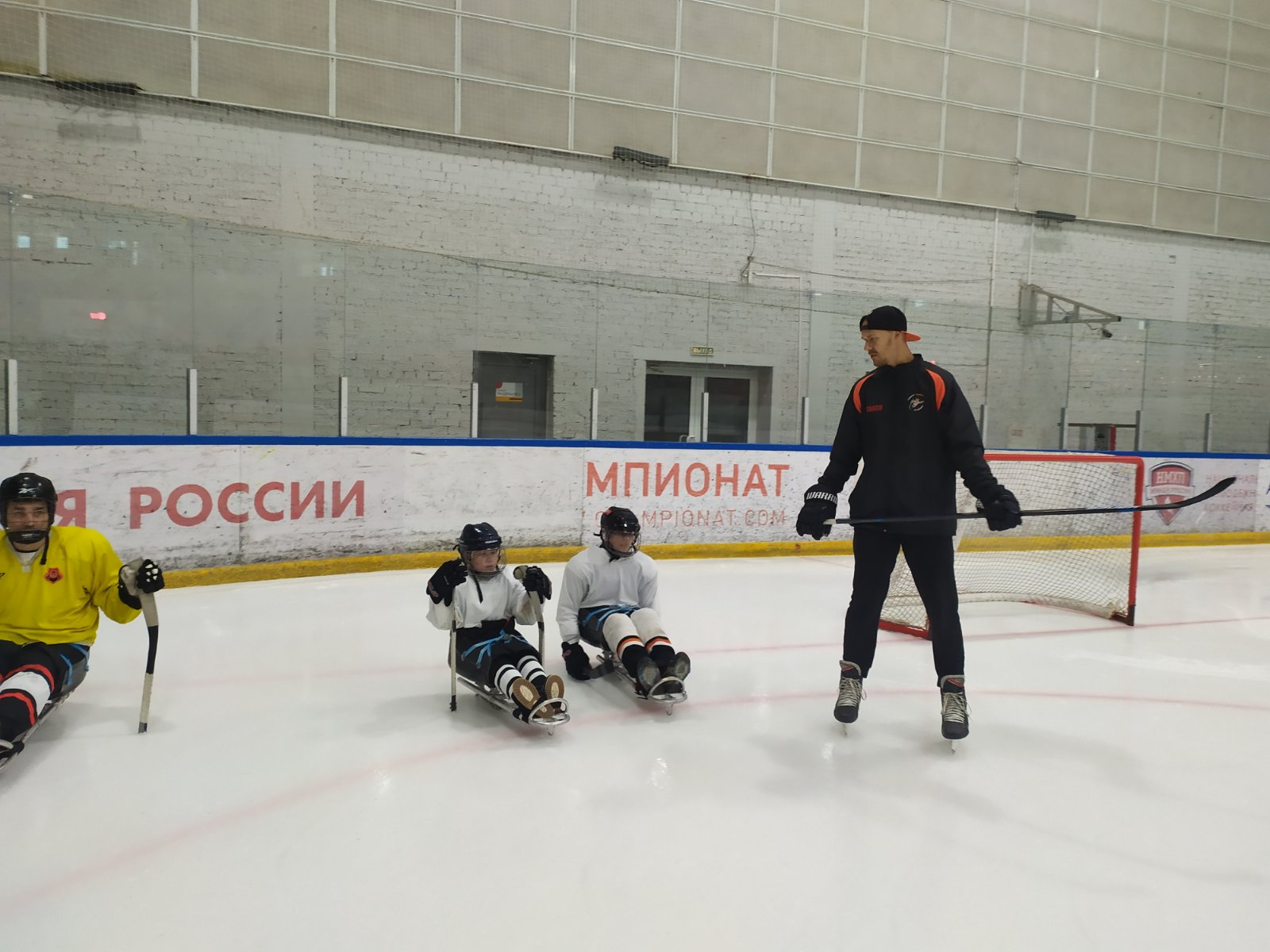 Ледовые тренировки проходят по выходным Ледовые тренировки проходят по выходным