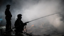 В частном секторе на Далидовича случился пожар — огонь задел 3 участка