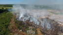 Загорелось 1,5 км мусора: в Ярославской области вспыхнул полигон твердых бытовых отходов