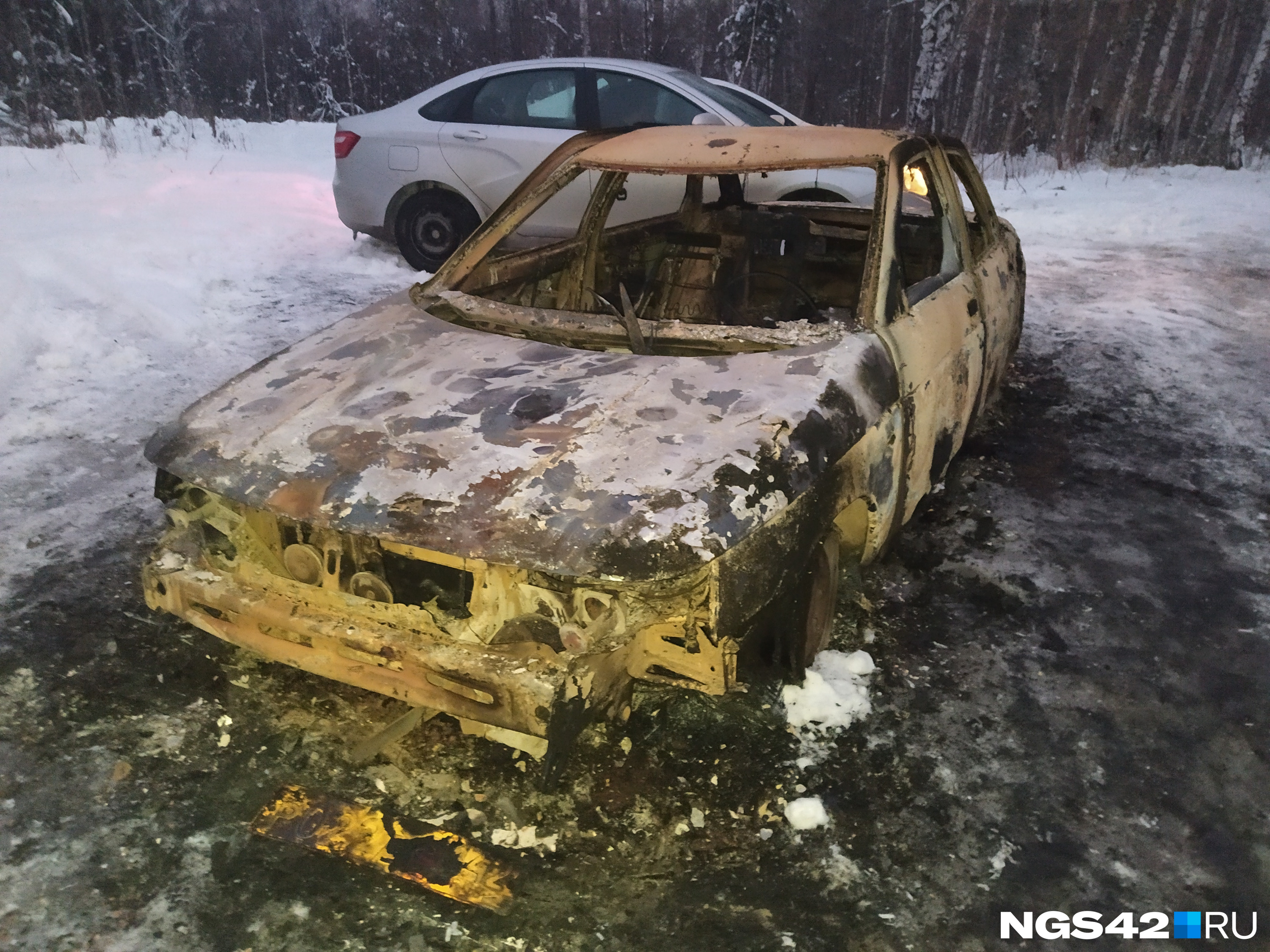 Это всё, что осталось от машины <nobr class="_">ВАЗ-2110</nobr> Это всё, что осталось от машины <nobr class="_">ВАЗ-2110</nobr>