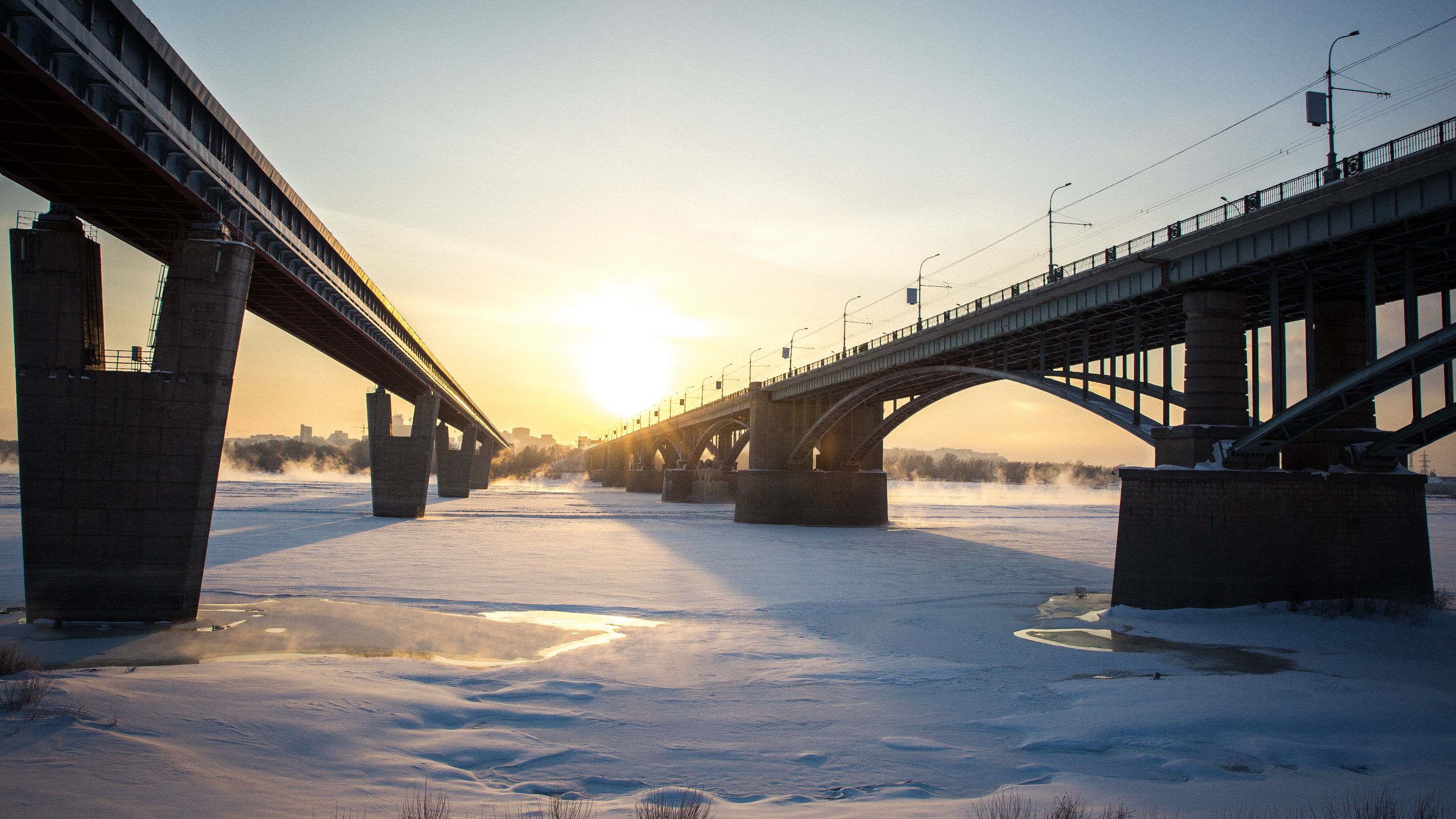 Калининград зимой оттепель