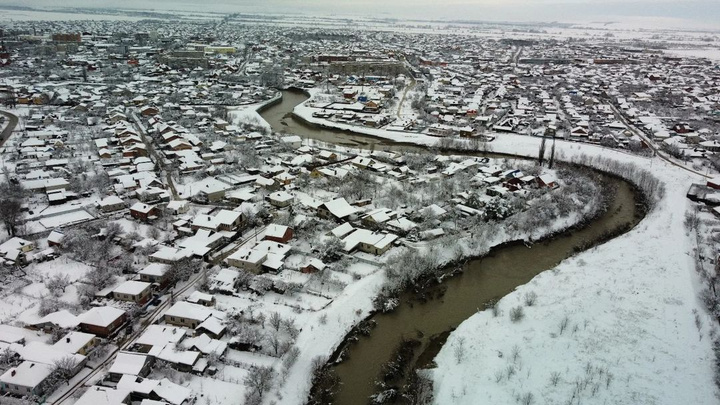 «Это очень большой объем воды». Власти Крымского района предупредили о затоплении из-за таяния снега