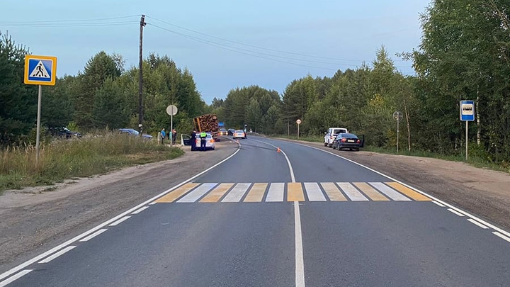Шестилетний мальчик погиб под колесами КАМАЗа в Котласском районе