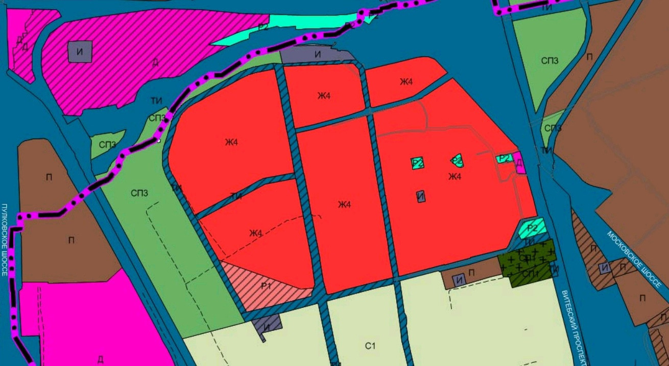 План застройки шушары спб до 2025