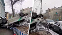 «Это жесть!»: в центре Самары перевернулся каршеринговый автомобиль