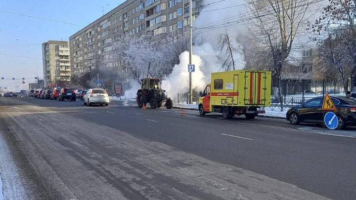 Два микрорайона Красноярска почти на рабочий день останутся без отопления из-за ремонтных работ