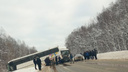 В ГИБДД рассказали обстоятельства аварии с автобусом на трассе <nobr class="_">М-5</nobr> в Челябинской области