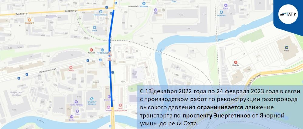 Санкт петербург проспект энергетиков карта