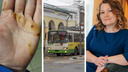 «Руки прилипли к поручням»: в мэрии объяснили, почему в троллейбусе пассажирку ударило током
