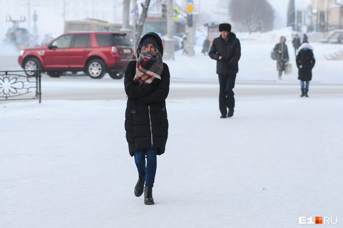 В Свердловской области похолодало до -30 градусов. Карта замерзающих городов
