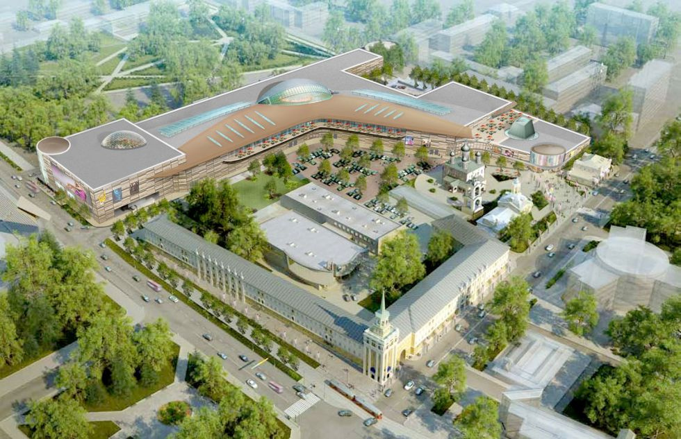 Как в Ярославле строили торговый центр «Аура» — история - 12 сентября 2022  - 76.ru