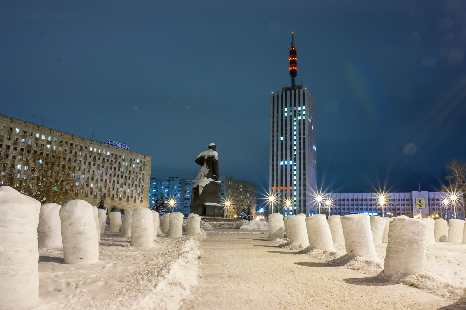 Архангельск площадь ленина