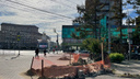 «Прямо скажем, не красит»: в Первомайском сквере не успели вовремя исправить тротуар