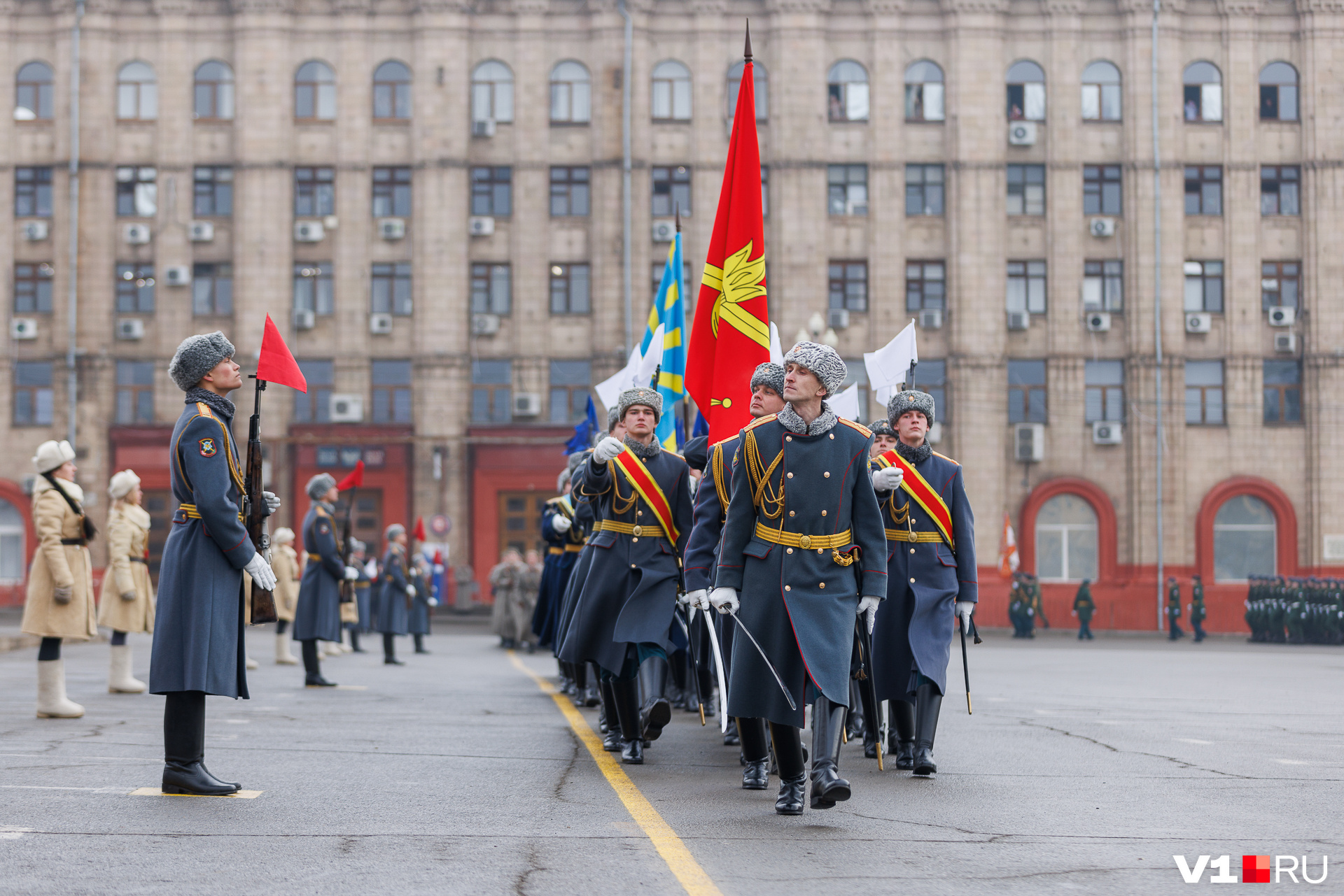 Парад роты почетного караула