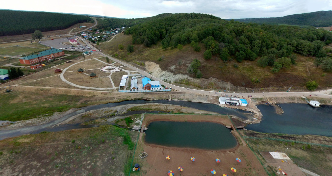 Так выглядит село Курорта в Гафурийском районе