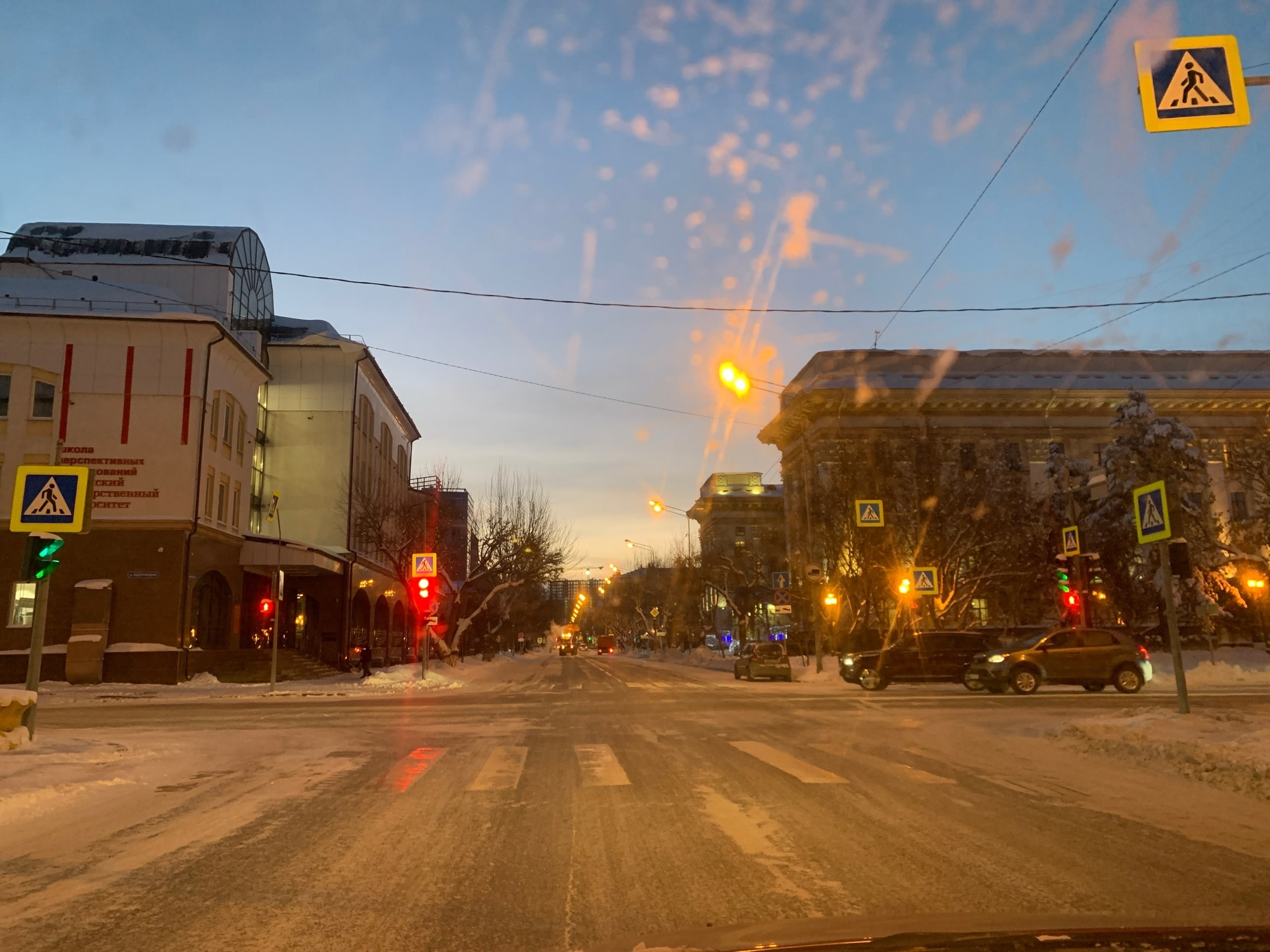 Пустынный центр города Пустынный центр города