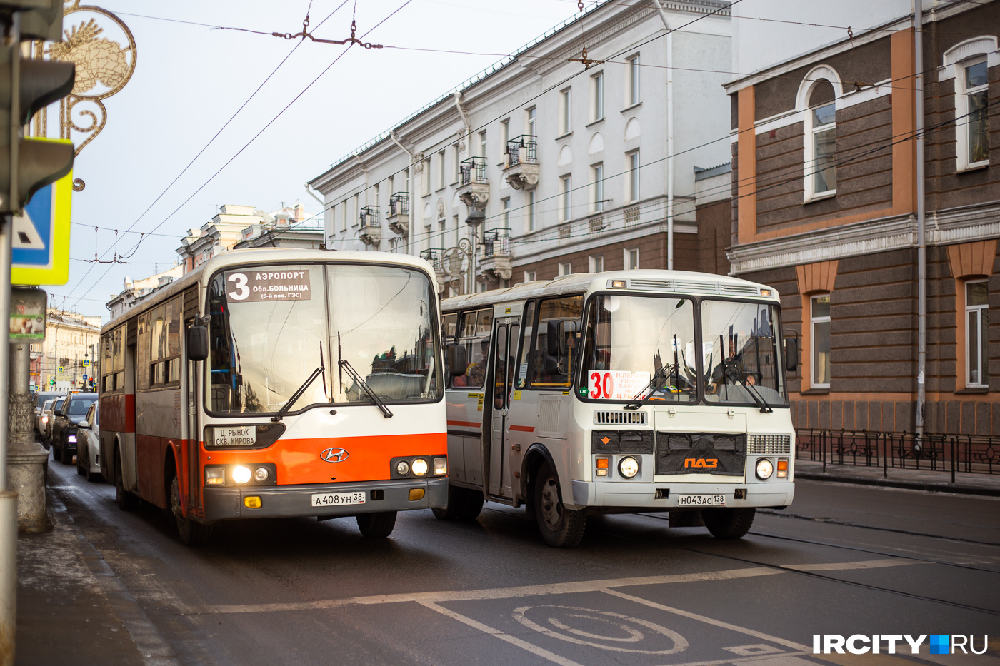 Глава Минтранса Приангарья раскритиковал автобусы № 30 в Ново-Ленино