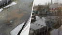 «Вода убыла всего на <nobr class="_">10 сантиметров</nobr>»: жители Гидролизного продолжают жаловаться на затопленные дворы
