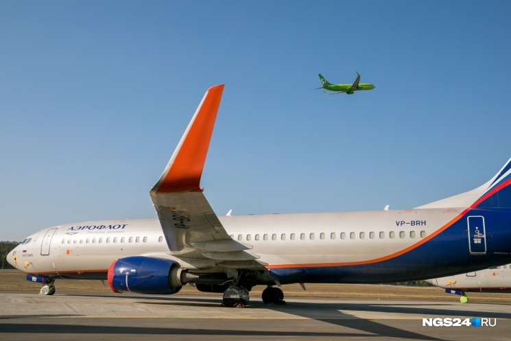 Сеть маршрутов из красноярского аэропорта расширилась благодаря новым авиакомпаниям и рулежке