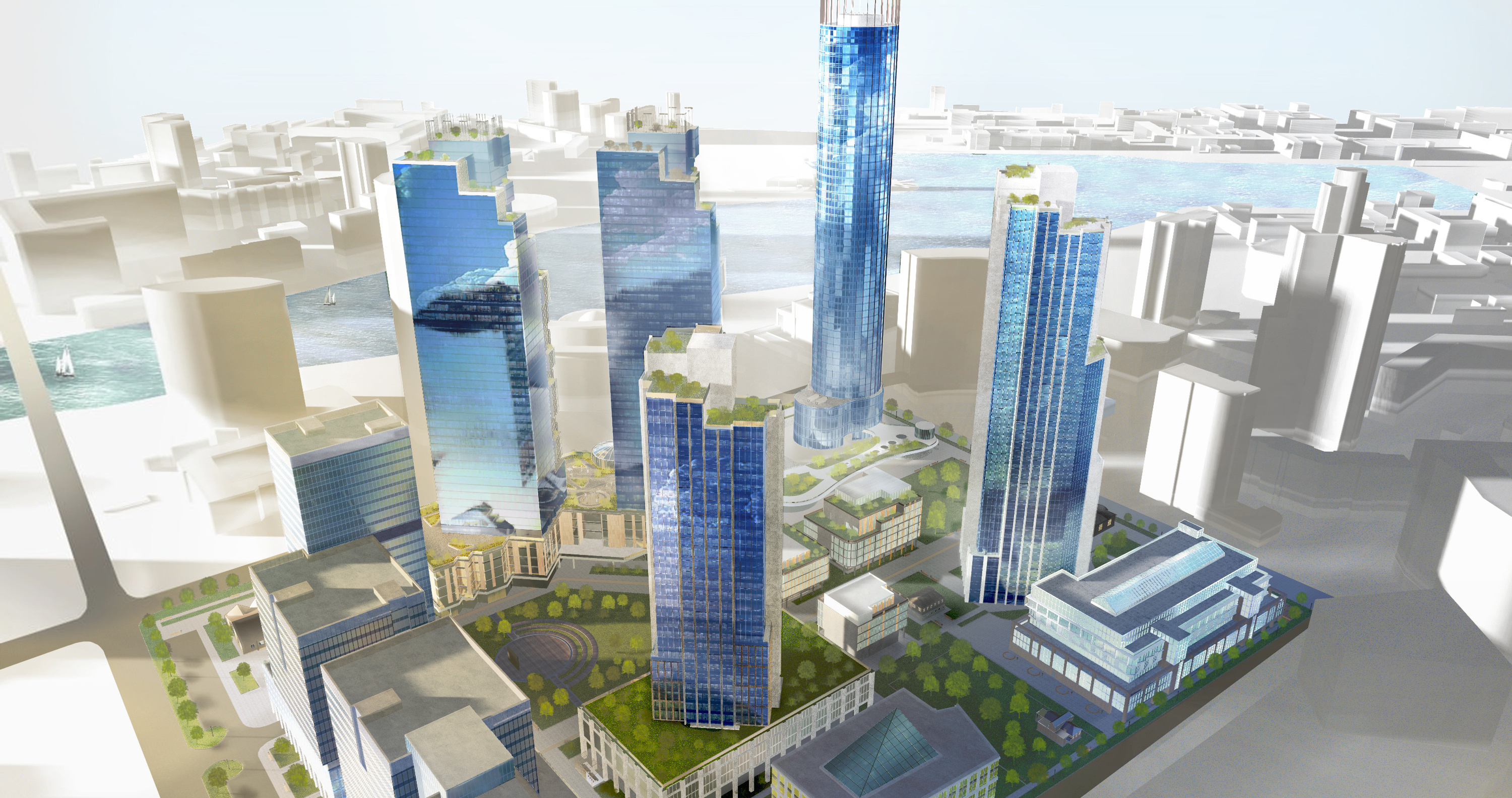 Крыши «Екатеринбург-Сити» будут зелеными, как кровли небоскребов в Сингапуре