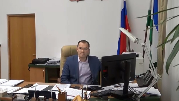 Появилось видео с обысков в кабинете министра строительства Башкирии