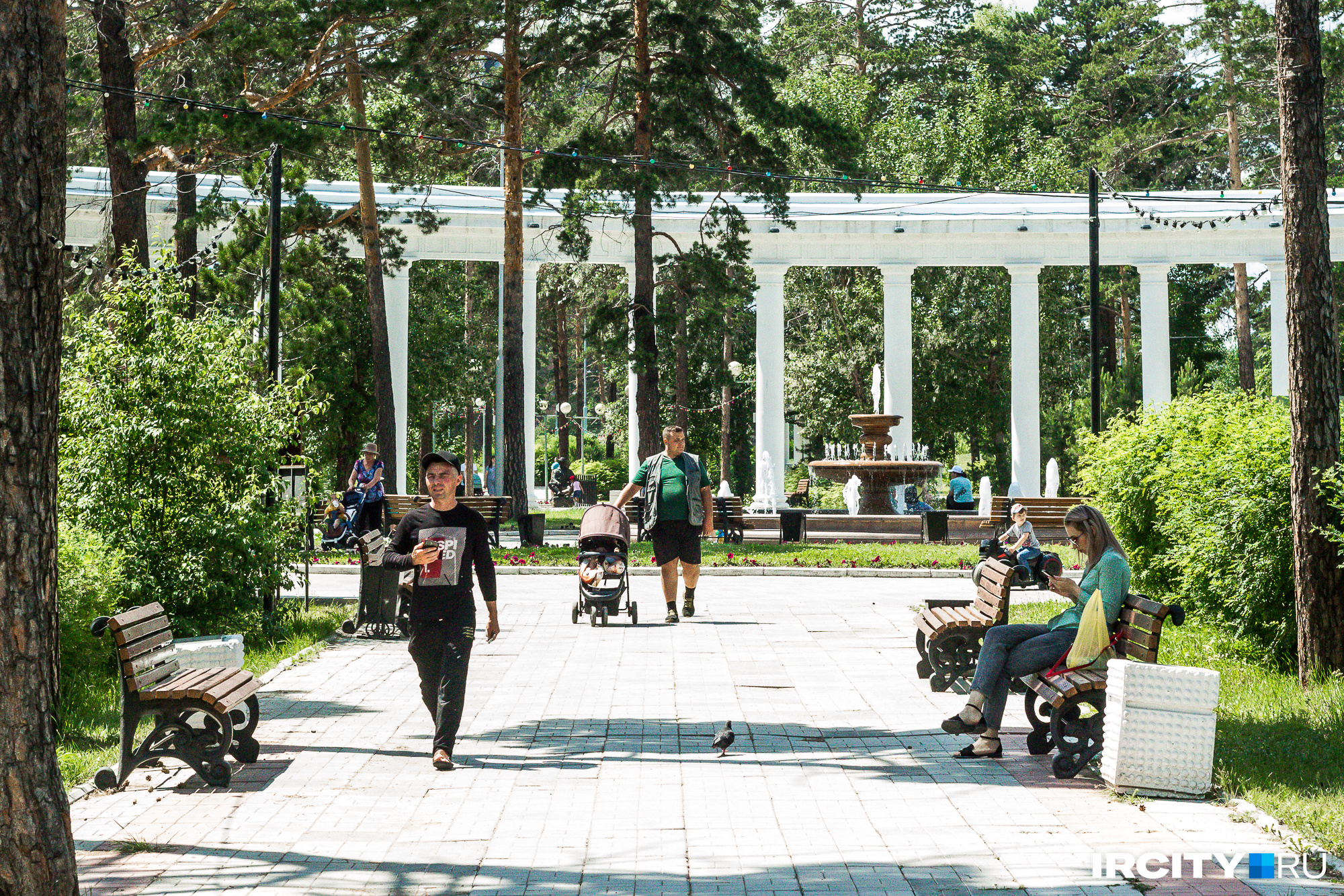 Парк имени Орешкова — один из самых популярных в Улан-Удэ